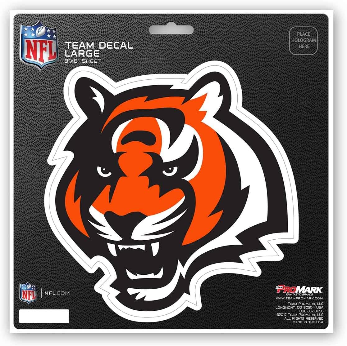 Fanmats NFL Cincinnati Bengals Unisex Cincinnati Bengals Decal Die Cutcincinnati Bengals Decal Die Cut