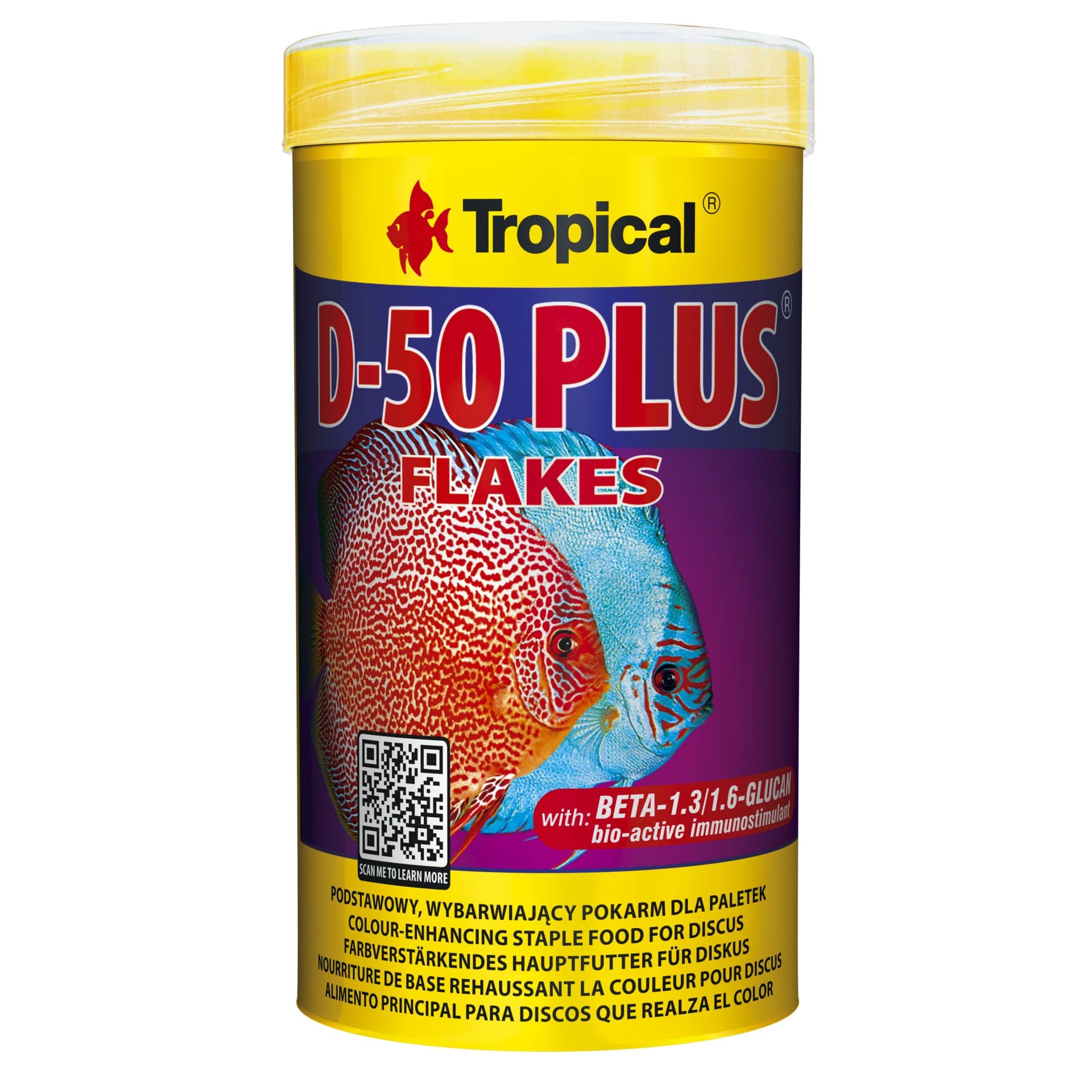 Tropical - D-50 Plus Copos Para Discus, 250Ml