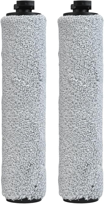 Compatible Roller Brush Filter Set for CrossWave HF2 3845N 3831 Wet Dry for Vacuum, 2 Pieces Replaceable Parts
