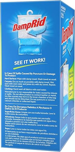 Miniatura 4 de DampRid Bolsa colgante sin fragancia de 42 onzas (paquete de 3)