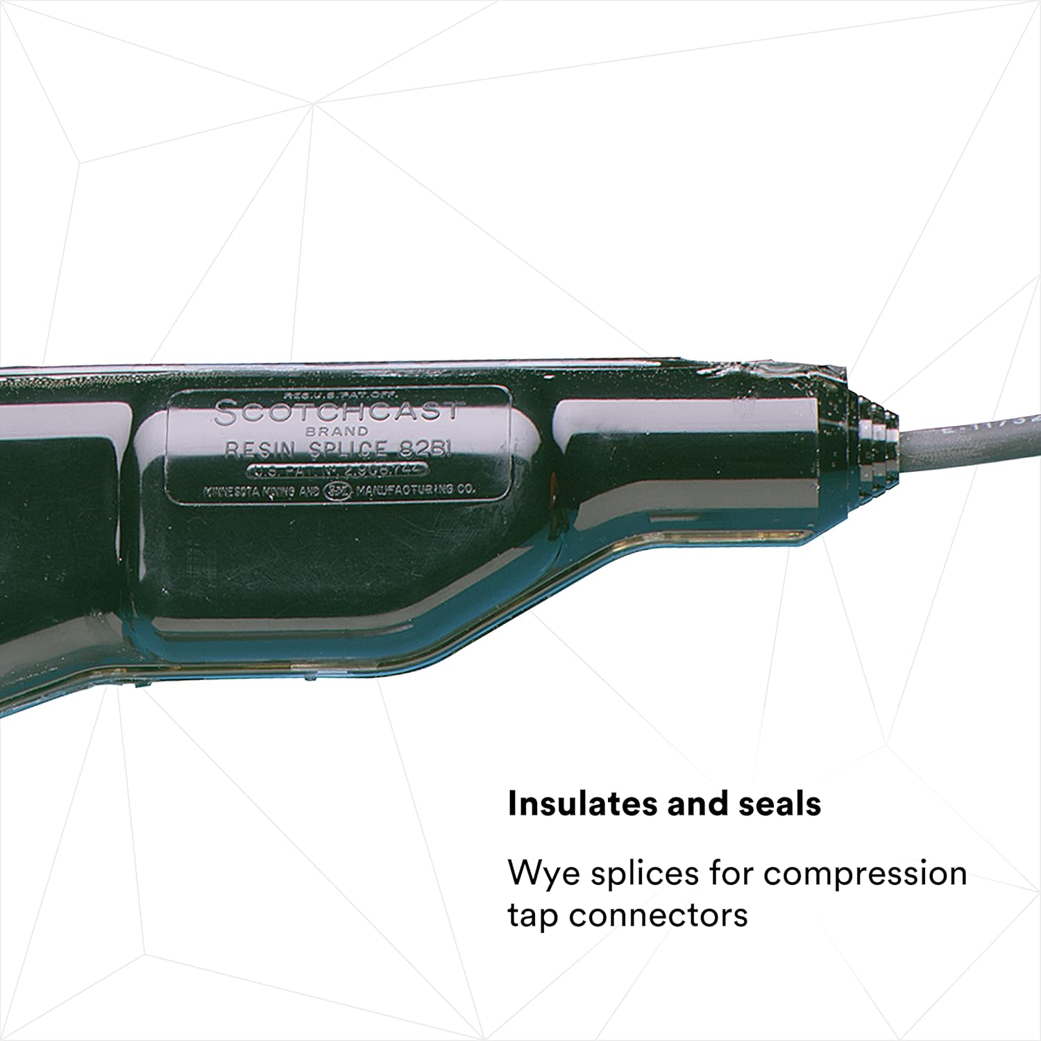 Scotchcast 3M Wye Resin Splice Kit 82-B1N, 600-1000 V, Non-Shielded
