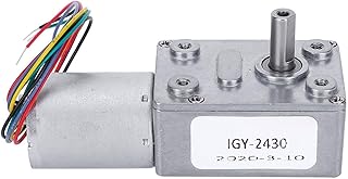 EVTSCAN 12 V DC Silnik ślimakowy z redukcją prędkości Samoblokujący silnik z przekładnią rewersyjną Części elektryczne(6rpm)