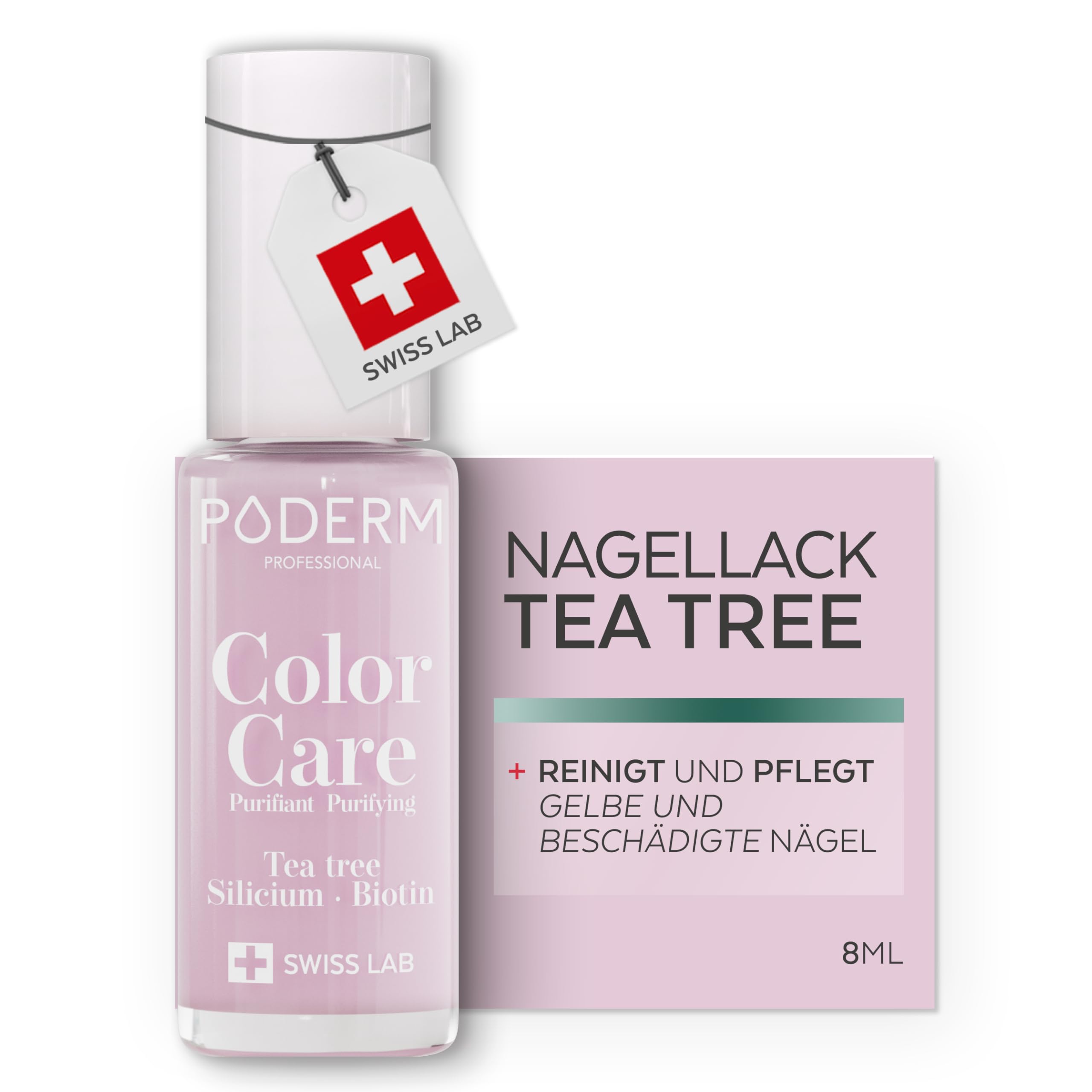 PODERM - HAUTRISSE UND HORNHAUT - Repariert und beruhigt Risse/Nährt und erweicht Hornhaut - INTENSIVE NACHTPFLEGE 8H - 100% natürliche Inhaltsstoffe - Fußpflege - Swiss Made