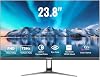 24 Inch Ultra-Thin Bezel Computer Monitor FHD 1080P Business Monitor, LED PC Screen Desktop Monitor, HDMI, VGA, 75Hz Gaming Display, 3000:1, Eye Care, VESA Mountable, Black