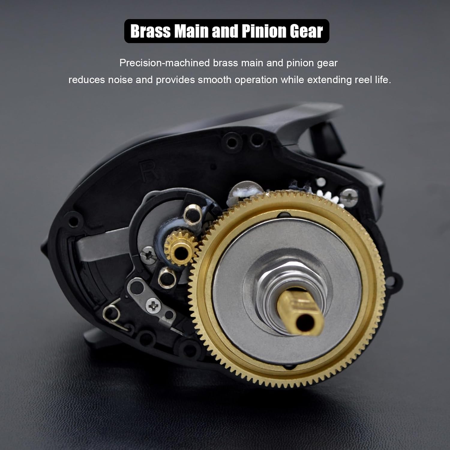 Bucara 300 Baitcasting Reel, Wider Graphite Frame, 7+1 Stainless Steel Ball Bearings, 35 lb Carbon Drag, 10 Button Magnetic Braking System, Short Main Shaft, Low Profile Casting Fishing Reel