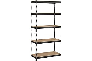 Topeakmart 5-Tier Utility Shelves