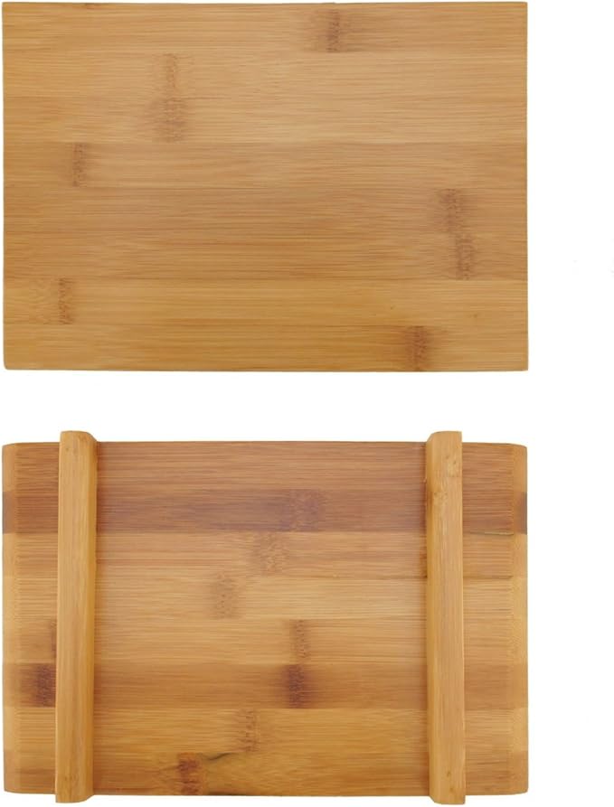 Juego de 4 Bandejas de Sushi de Bambú Rectangle Small miniatura 3