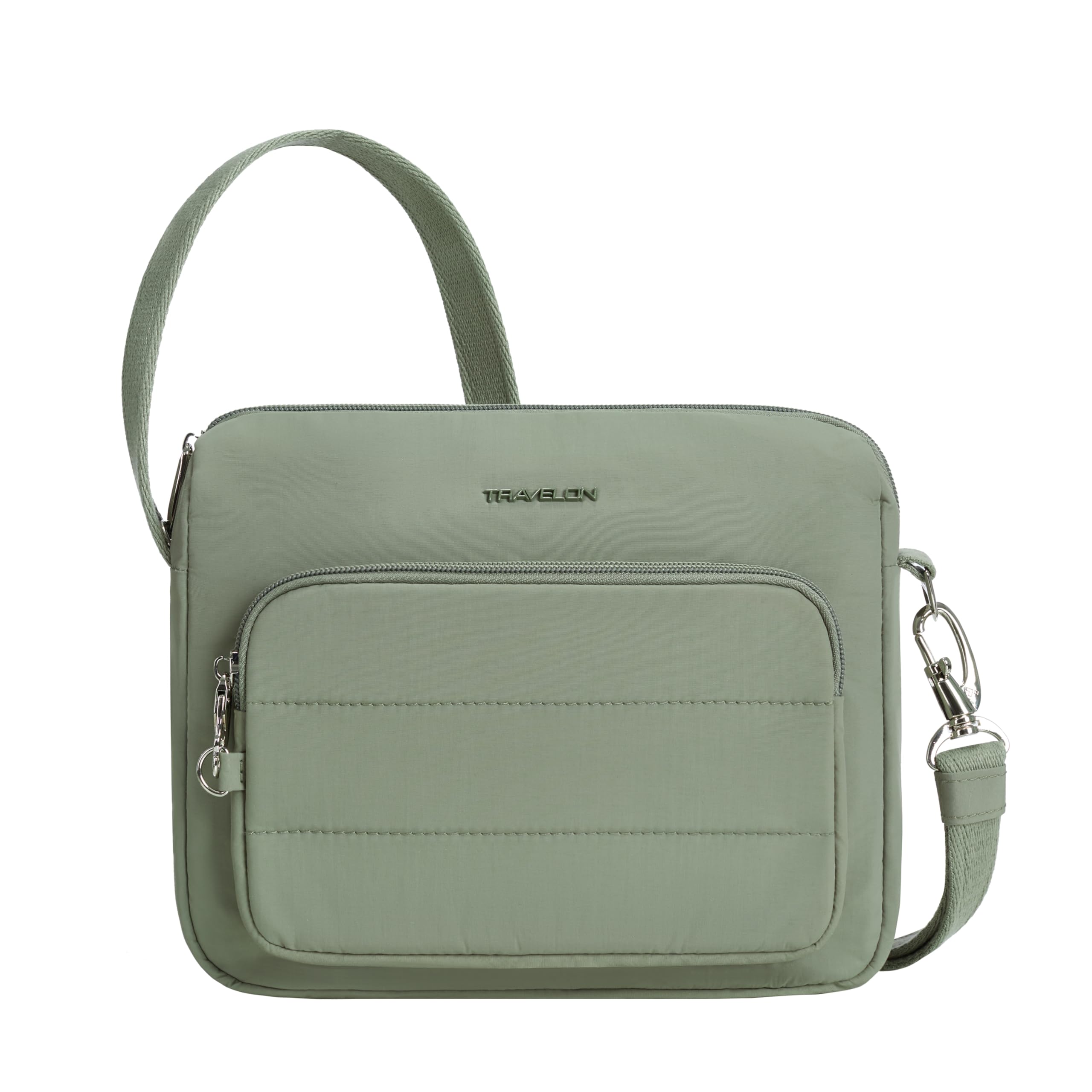 Travelon - Travelon Anti-theft Roam East/West Crossbody, Borsa a tracolla Unisex - Adulto