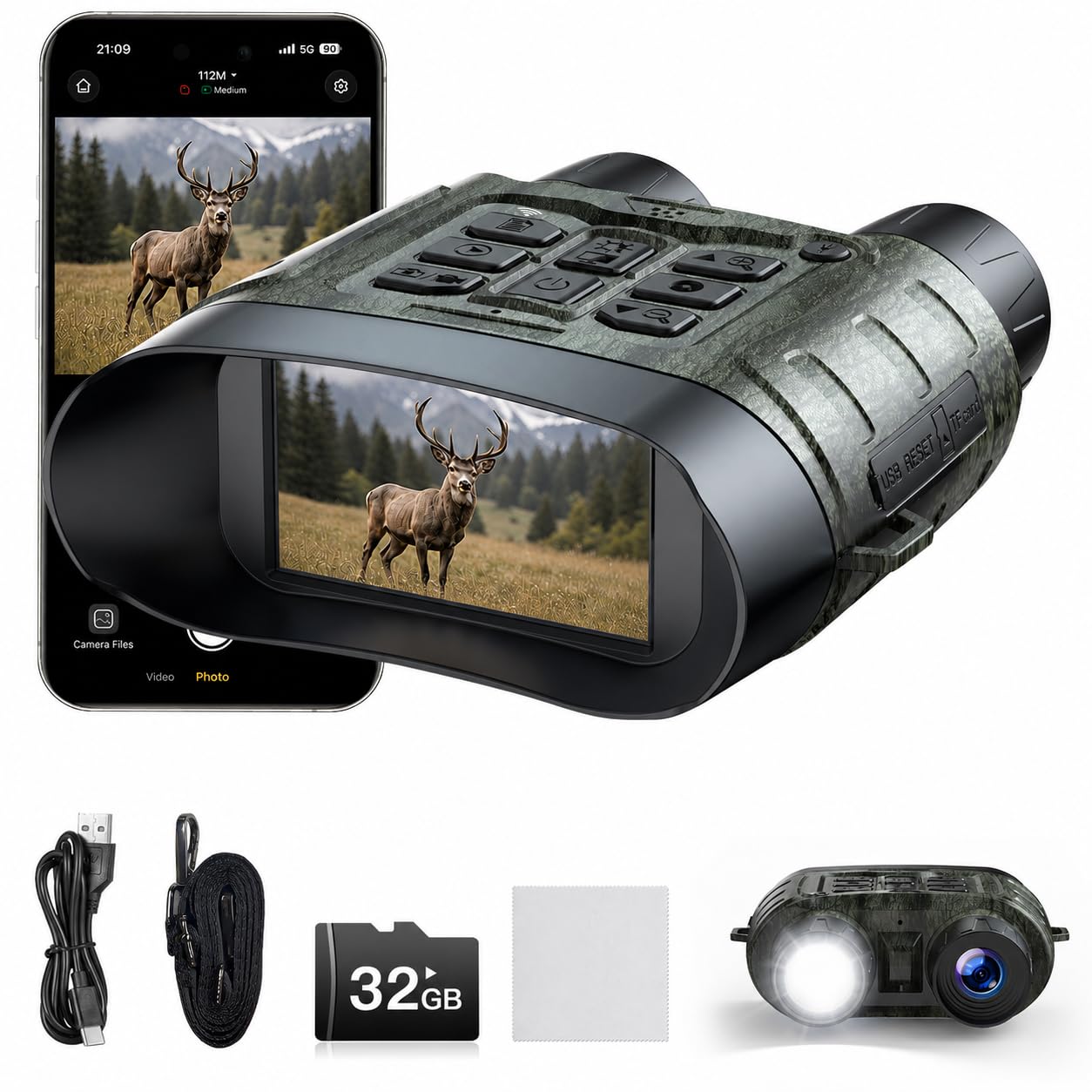 VOOPEAK 4K Night Vision Binoculars