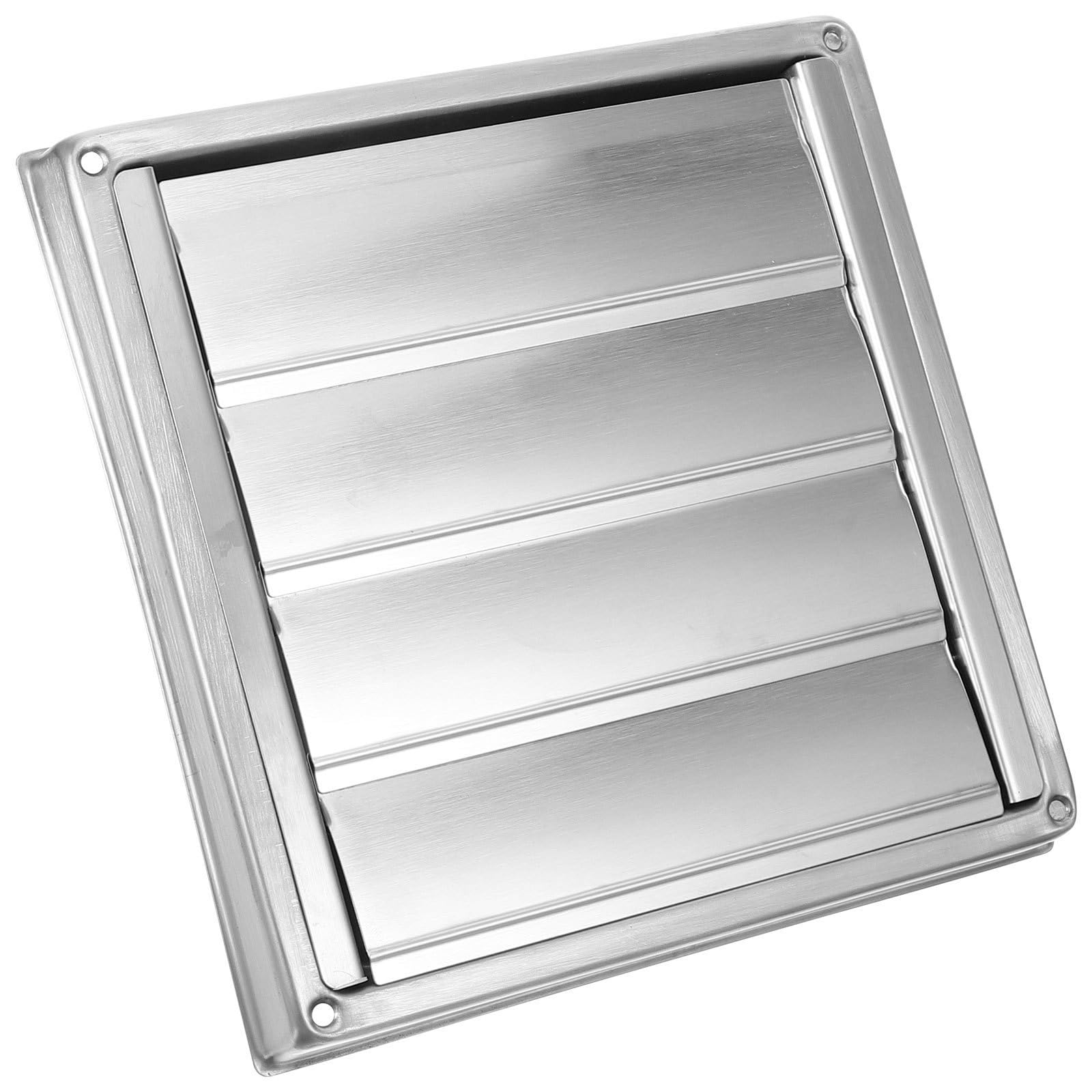 Couvercle de ventilation de mur extérieur carré en inox pour évacuation d'air