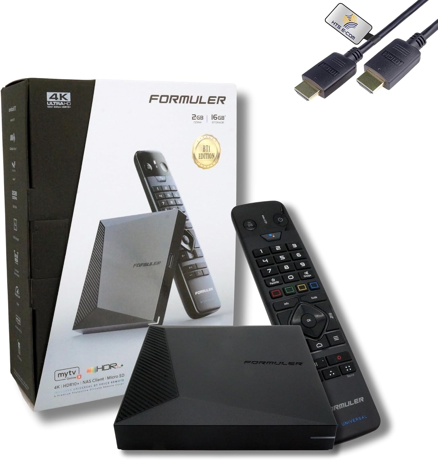formuler z11 pro 4k bt1 edition android 11 ott media player 4k uhd hdr10 + smart ott ip media streaming box with wifi bt remote control widevine l1 support mytvonline3 app hts e-com hdmi cable