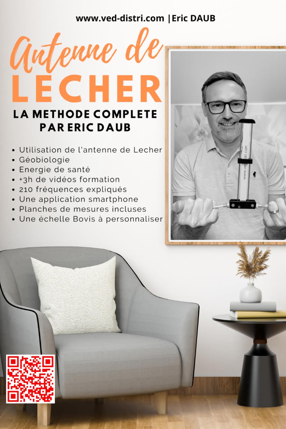 Antenne de Lecher EDD — La Méthode Complète par Eric DAUB: De Débutant à Praticien un guide interactif avec vidéos pour maîtriser l'antenne pas à pas, ... pour débuter en géobiologie et bioénergie
