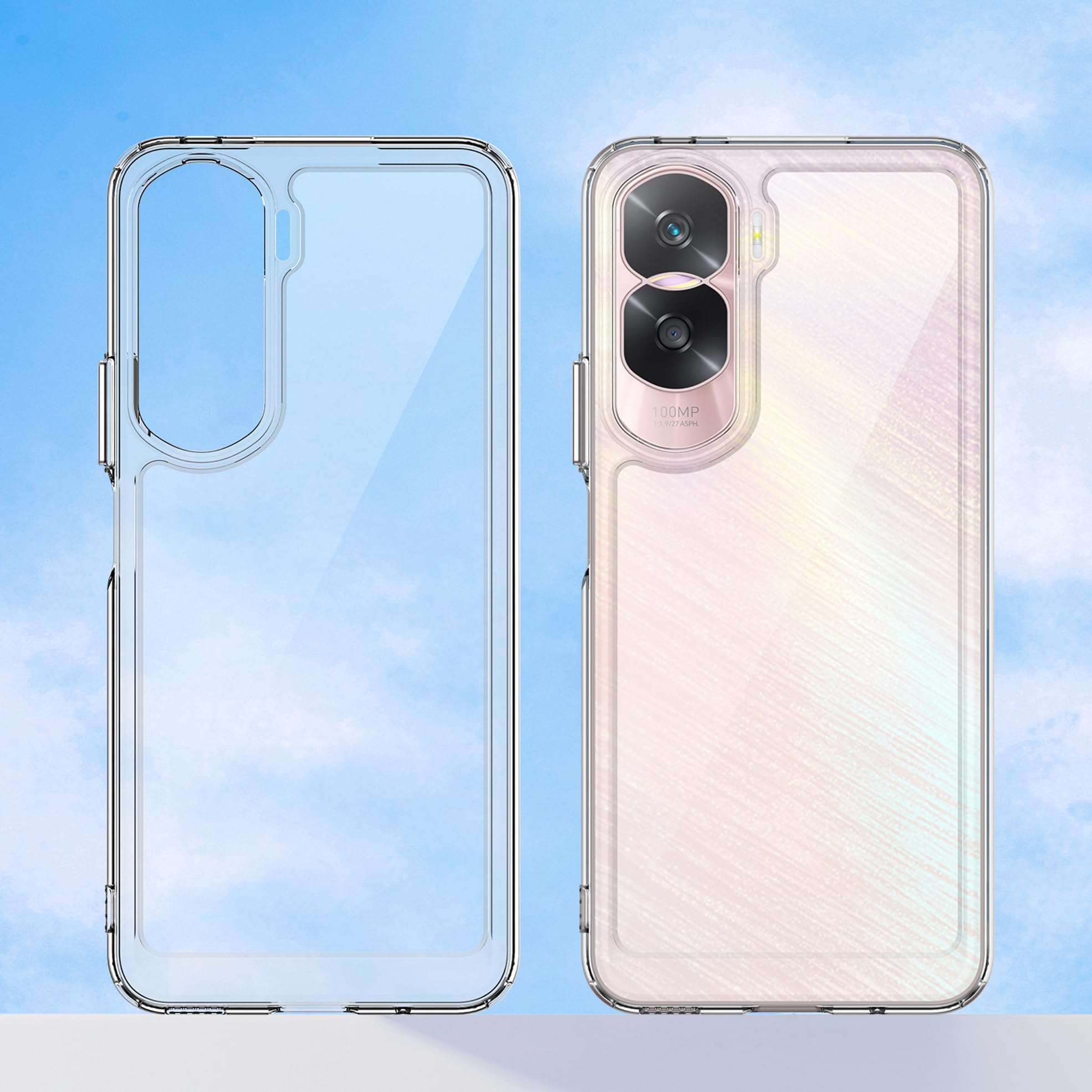 For Honor 90 Lite 5G / X50i Custodia Portafoglio in Vera Pelle