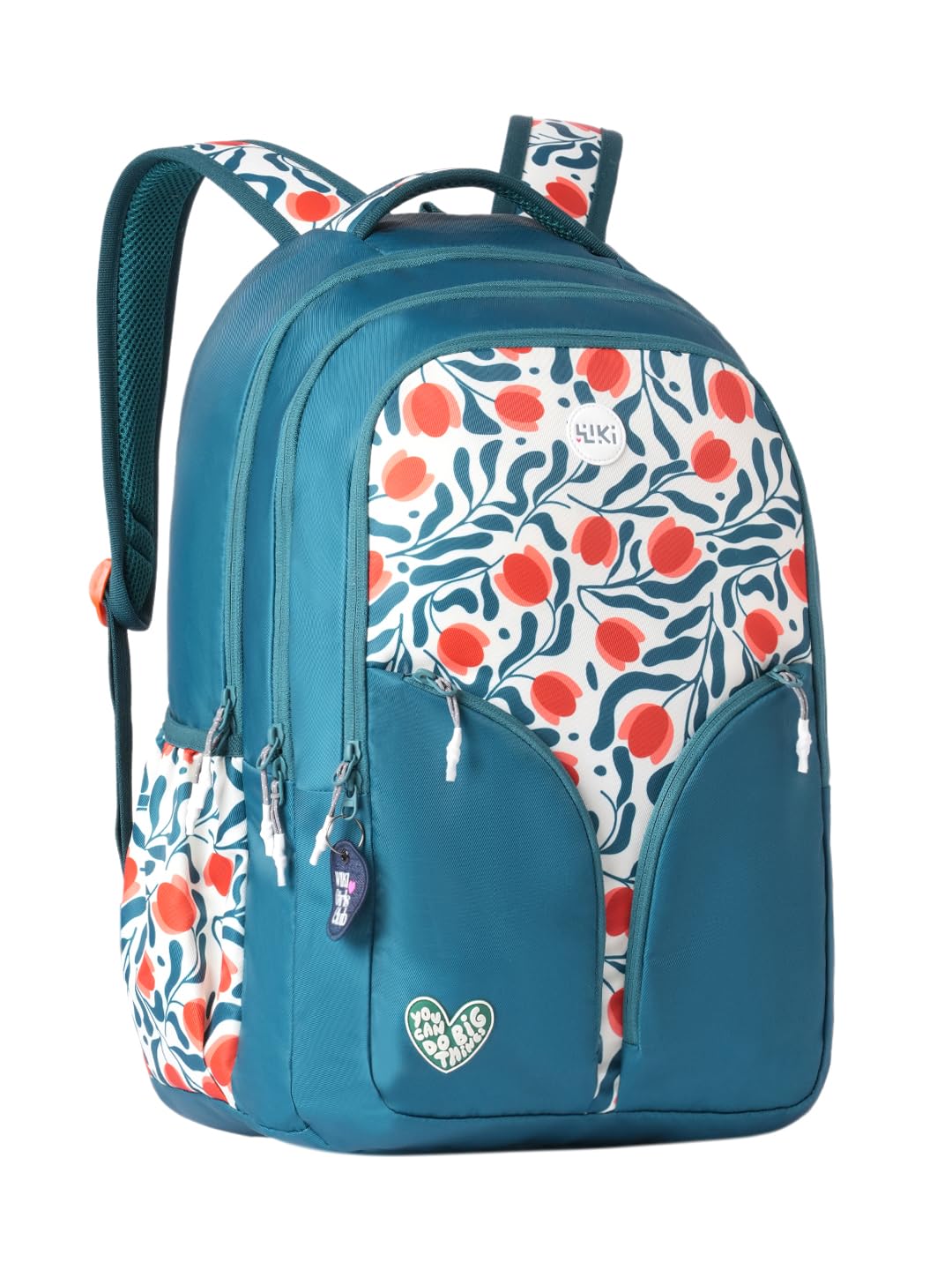 Wiki Slayy 38 Backpack For Girls |19 Inch-38 Litres With Laptop Sleeve, DIY Kit, Three Compartments, |Best for Books, Water Bottles, Stationery, Laptop, Lunch Box & Essentials-image-21
