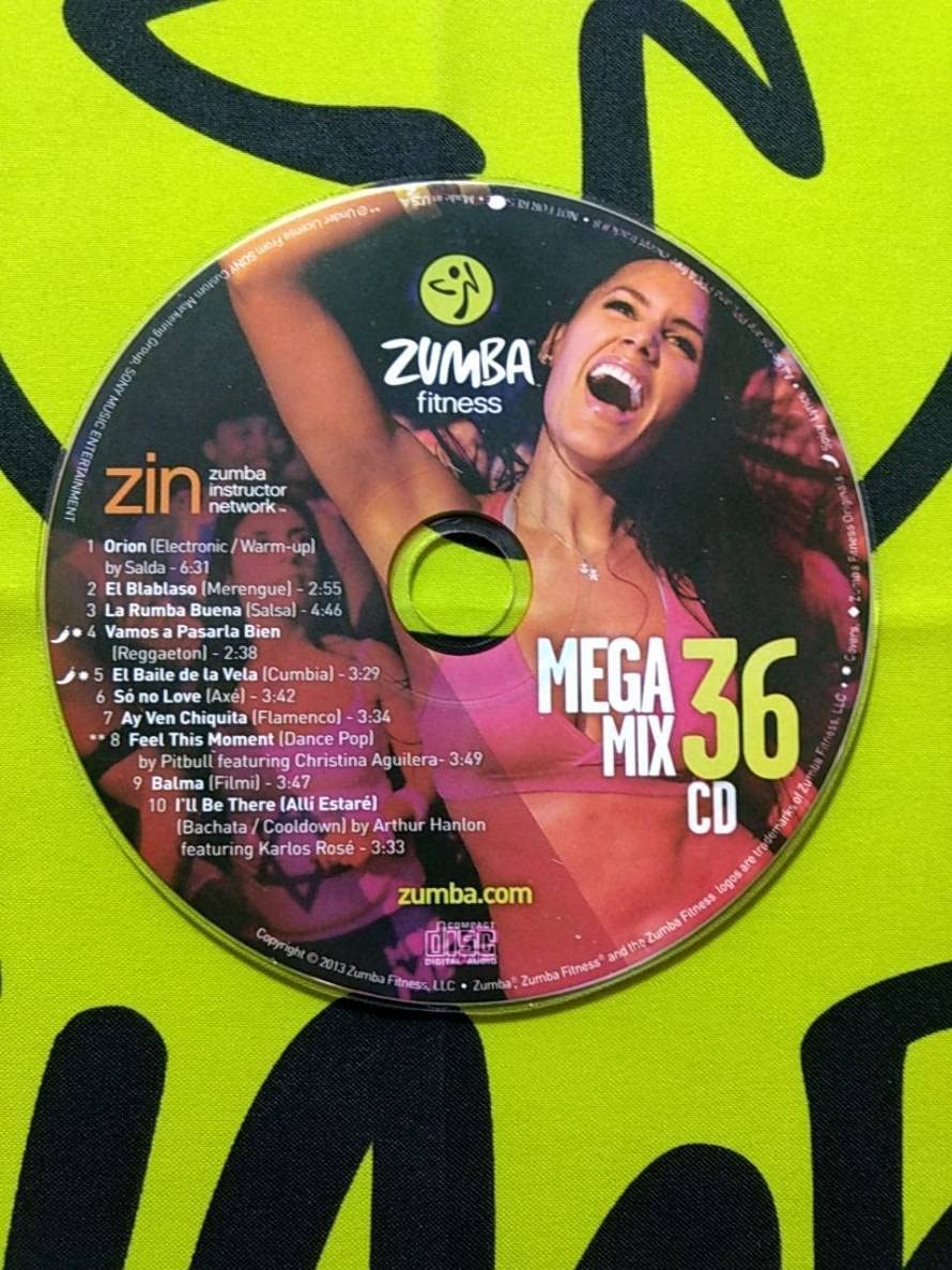 Amazon.co.jp: ZUMBA ズンバ MIX36 メガミックス36 CD