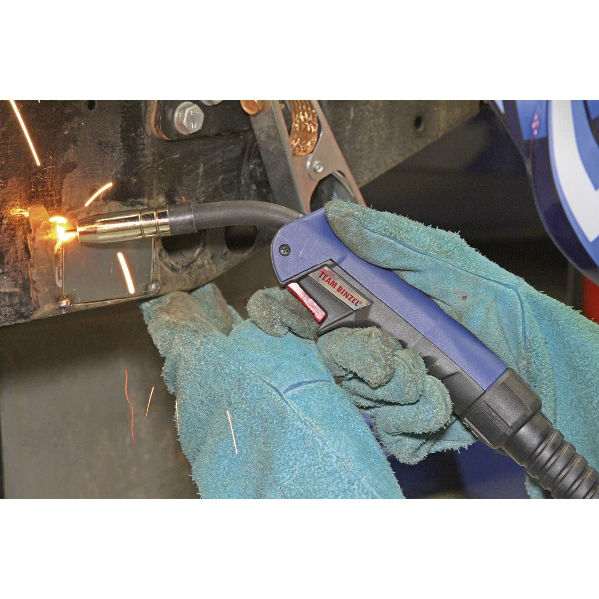 Sealey Supermig230 Professional Mig Welder 230Amp 230V With Binzel Euro Torch