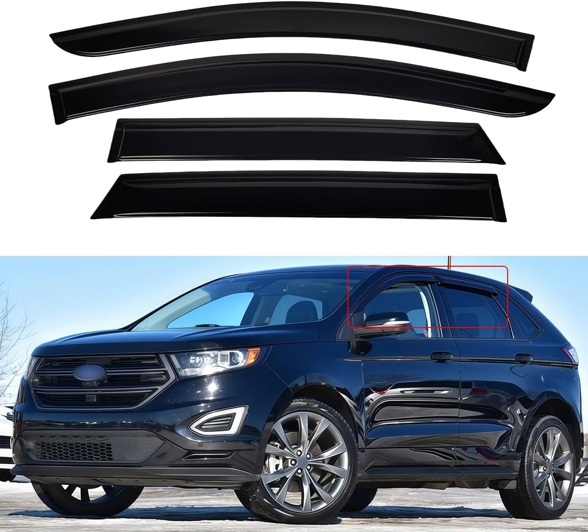 Assorted Window Sun Visors