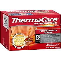 ThermaCare Schiena 4 Fasce Autoriscaldanti Monouso a Calore Terapeutico per i Dolori della Schiena, 8 Ore Calore Costante