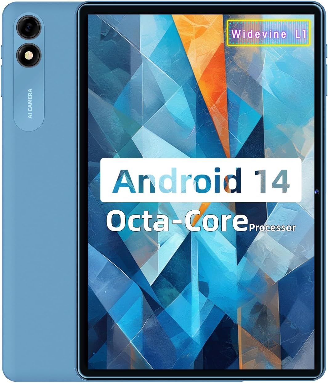 Tablet,10.1″ Android Tablet with Octa-core Processor 10GB RAM 64GB ROM HD IPS Touchscreen 8H Battery, 5G Wi-Fi, BT 5.0, Dual Camera, Android 14 Tablets 2024 (Sky Blue) Tablet,10.1″ Android Tablet with Octa-core Processor 10GB RAM 64GB ROM HD IPS Touchscreen 8H Battery, 5G Wi-Fi, BT 5.0, Dual Camera, Android 14 Tablets 2024 (Sky Blue)