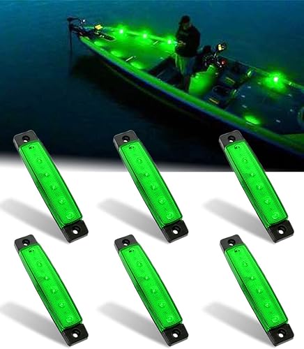 Shangyuan Luces marinas para barco, luces interiores LED utilitarias para cubierta de lancha, luz de cabina de popa de cortesía, luces marinas