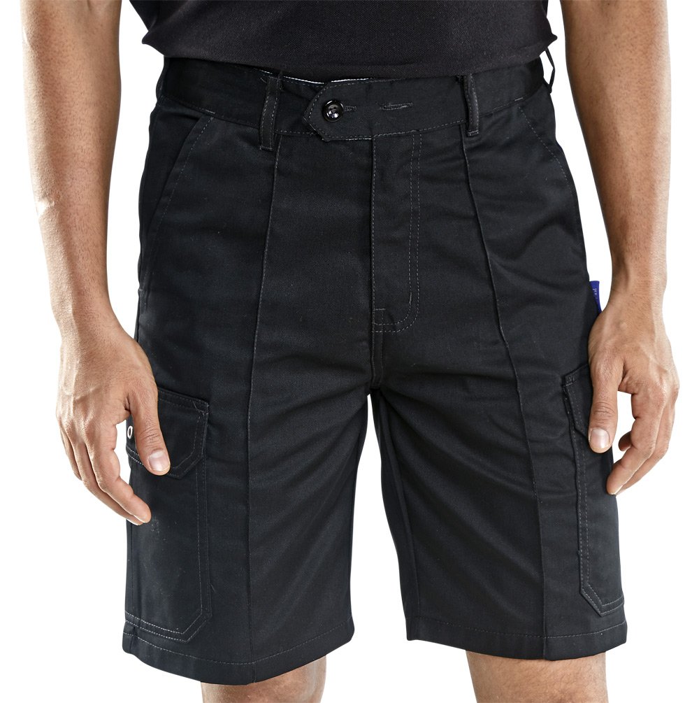 Beeswift Cargo Pocket Shorts Black 32 CLCPSBL32
