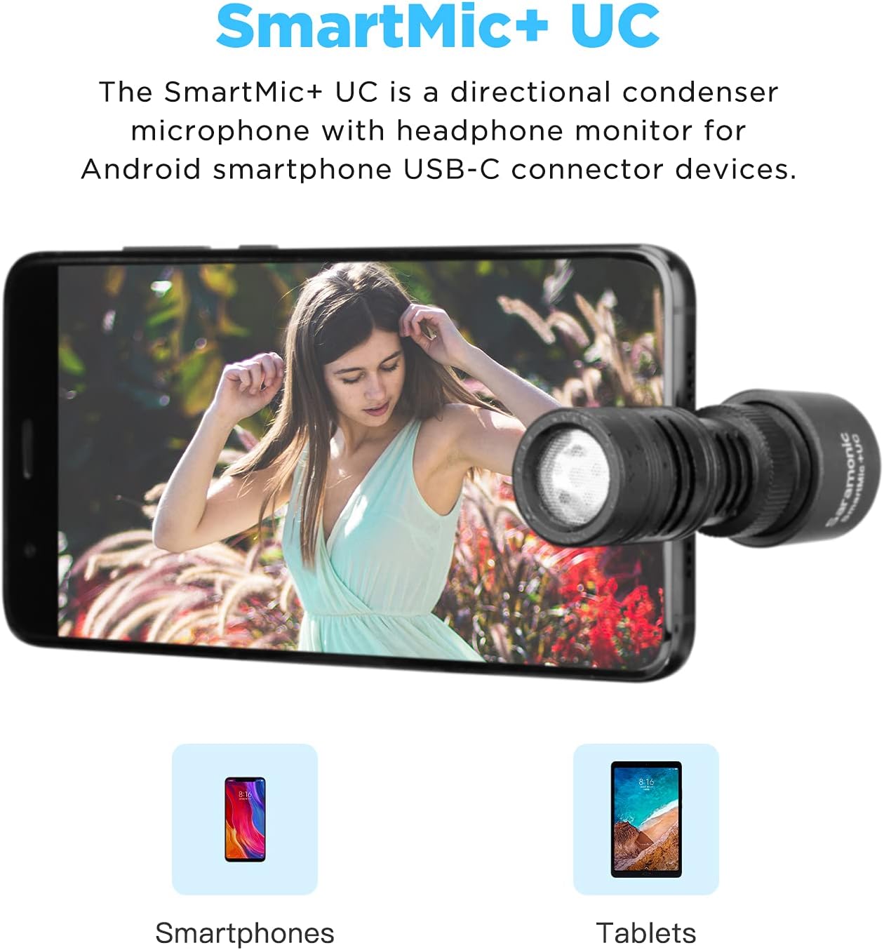 Crеаtіvе Prоduсt Saramonic Android USB Type-C Smartphone Microphone with 3.5mm Monitor, Cardioid Shotgun Mic for Samsung Galaxy Pixel, Tablet Livestream Vlogging Podcast Video Recording (USB-C) Bеѕt Cуbеr Dеаlѕ 🔥 Saramonic Android USB Type-C Smartphone Microphone with 3.5mm Monitor, Cardioid Shotgun Mic for Samsung Galaxy Pixel, Tablet Livestream Vlogging Podcast Video Recording (USB-C)