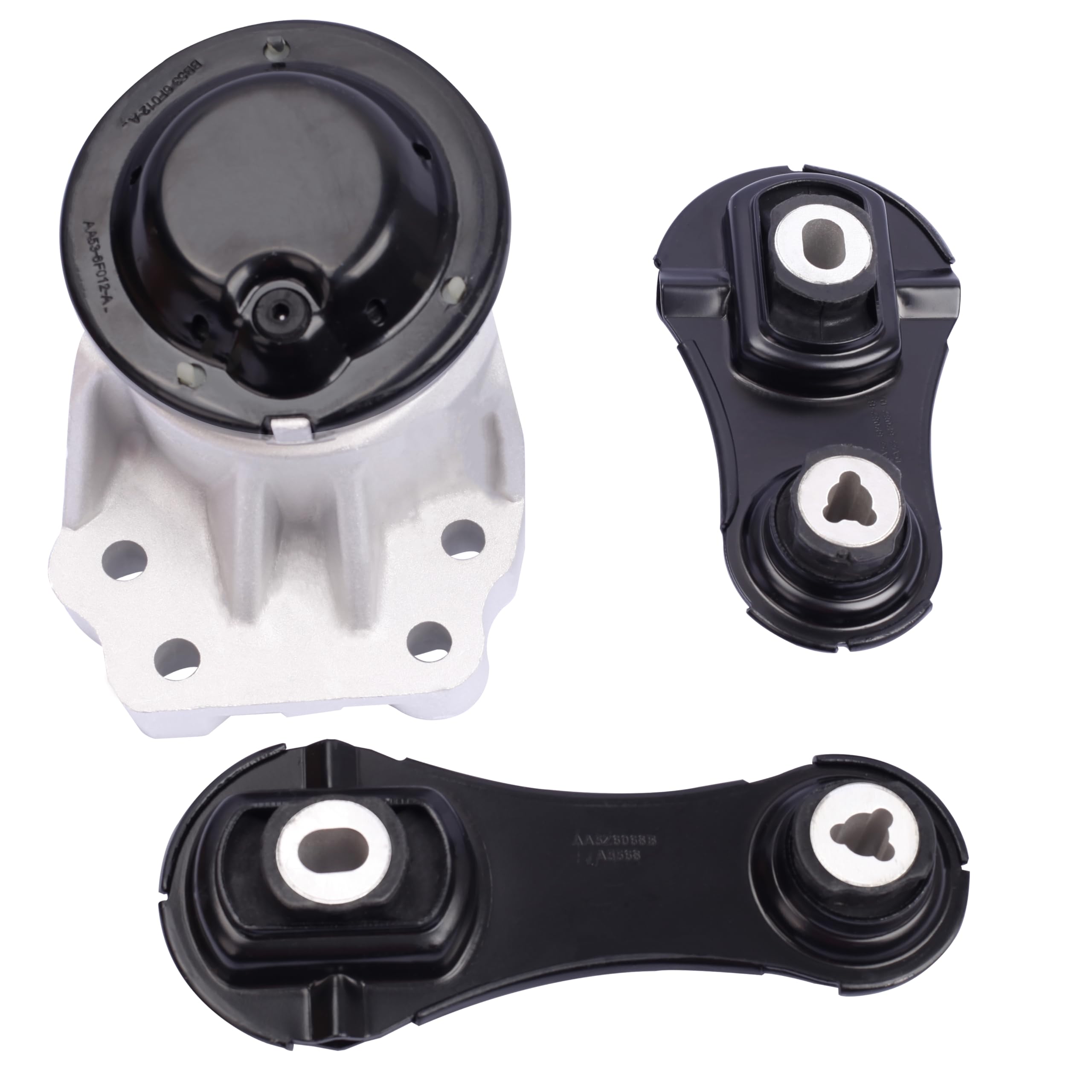 Engine Motor Transmission Mount Kit Compatible with 2010-2019 Flex Taurus Lincoln MKT 3.5L Turbocharged engine & 2010-2016 Lincoln MKS 3.5L