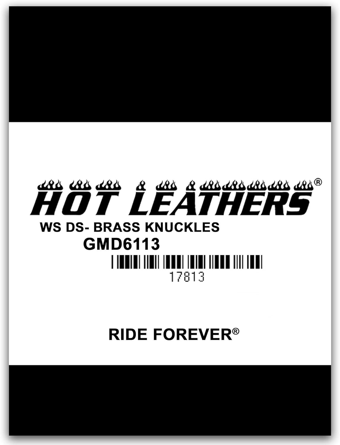 Hot Leathers Charcoal Brass Knuckles Mechanic's Work Shirt