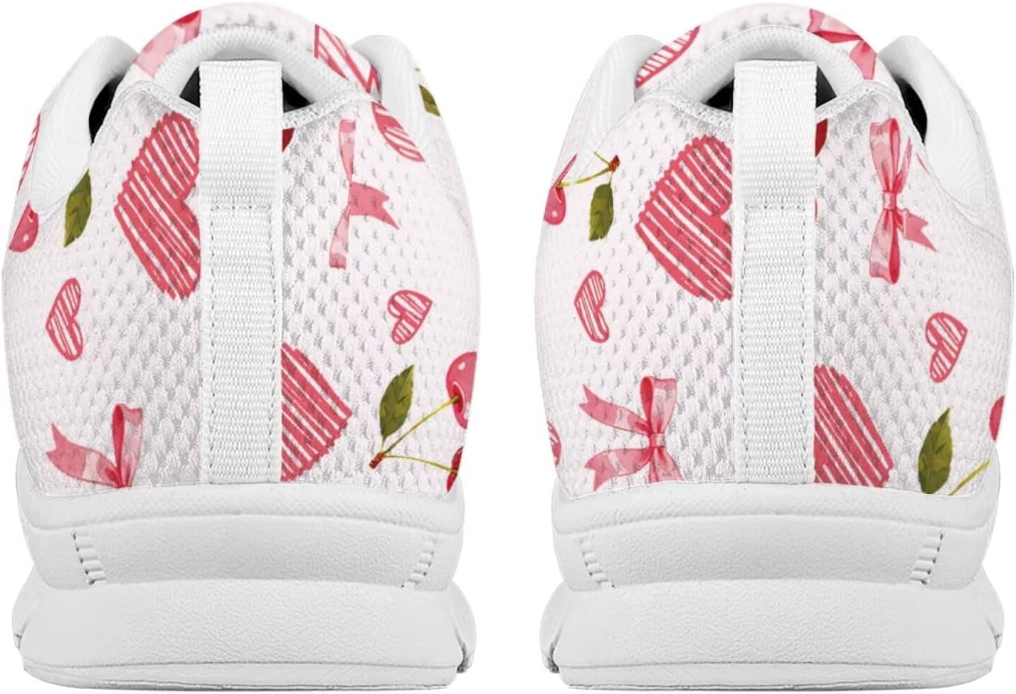 Jeiento Lightweight Walking Shoes for Women Ladies Athletic Workout Casual Shoes Comfort Footwear Trainers Mesh Shoes Lace-up Tennis Shoes