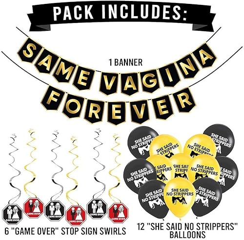 Miniatura 2 de Paquete de despedida de soltero: decoraciones de despedida de soltero, ideas, suministros, regalos, bromas y recuerdos multi