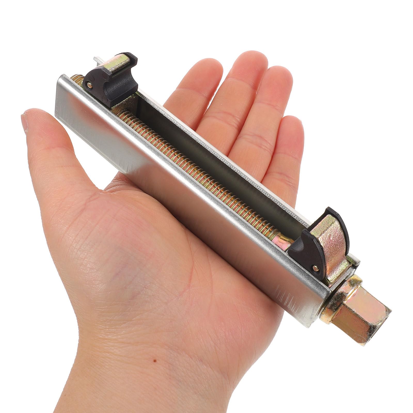 TOYANDONA Compresor de Muelles de Amortiguador 15.50x4.00x2.50cm para Motocicleta, Herramienta Metálica Agarre Firme y Uso Amplio Pack de 2 Piezas para Taller y Garaje