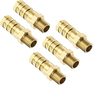 DECARETA 126 Pièces Clip à Ressort Tuyau Serre-Joints, 5-14 Colliers