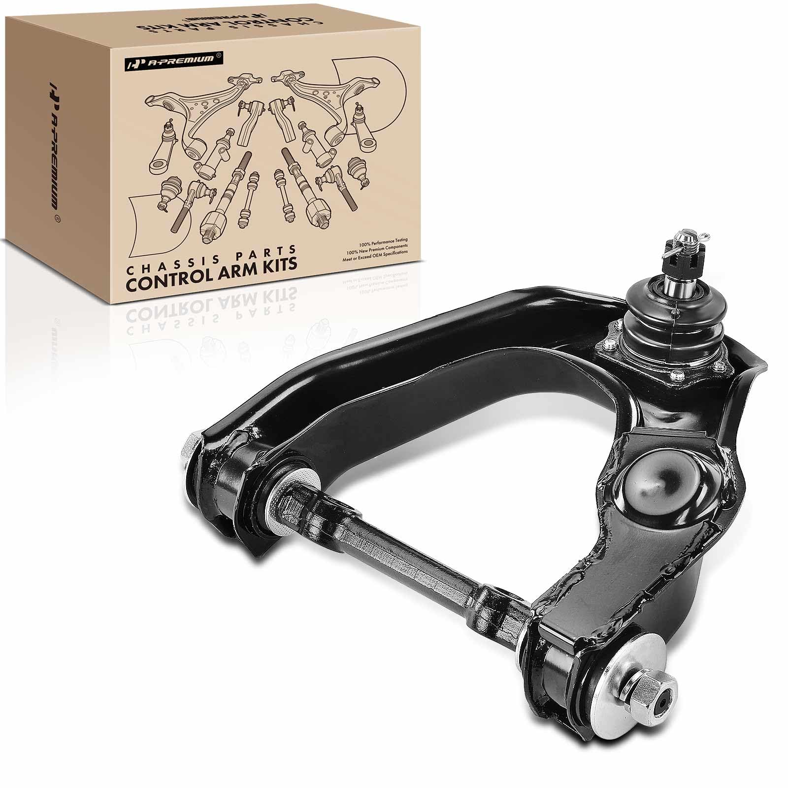 A-Premium Front Right Upper Control Arm with Ball Joint & Bushing, Compatible with Nissan Pathfinder 1987-1997, Pickup 1995-1997, D21 1986-1994