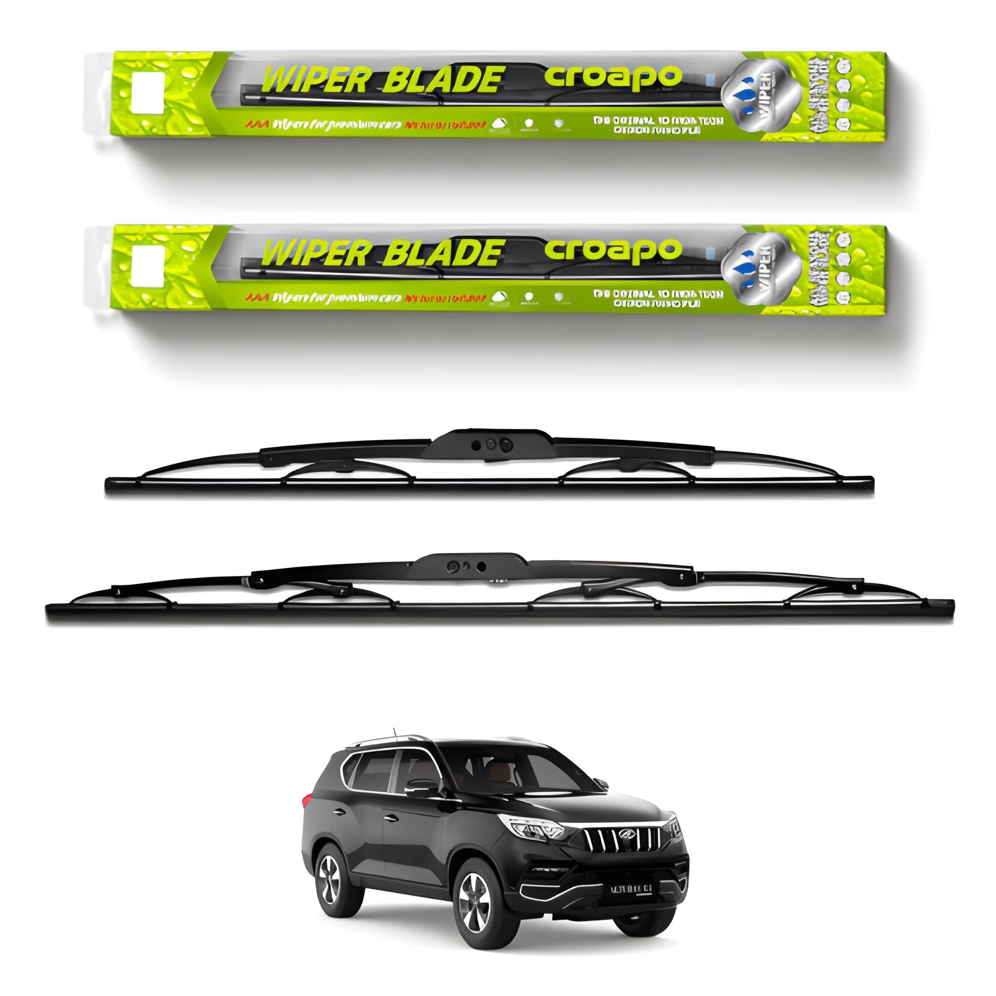 Windshield Wiper for Alturas G4 – Metal Type, Water Repellent, Scratch Proof Wiper Blades – Driver Side 26" + Passenger Side 20"-image-24