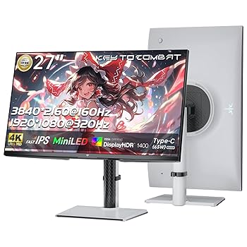 Amazon.co.jp: KTC 27インチ QD-MiniLED 4K UHD 量子ドット
