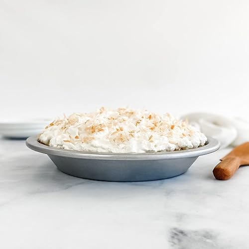 Miniatura 5 de USA Pan Bakeware - Juego de 2 moldes de acero aluminizado, color plateado