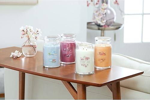 Miniatura 3 de Yankee Candle, Sakura Blossom Festival - Vela perfumada, vaso clásico de 20 onzas con 2 mechas con hasta 80 horas de tiempo de combustión