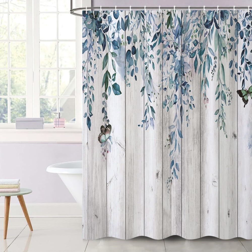 Uiiooazy Eucalyptus Shower Curtain - Image 2