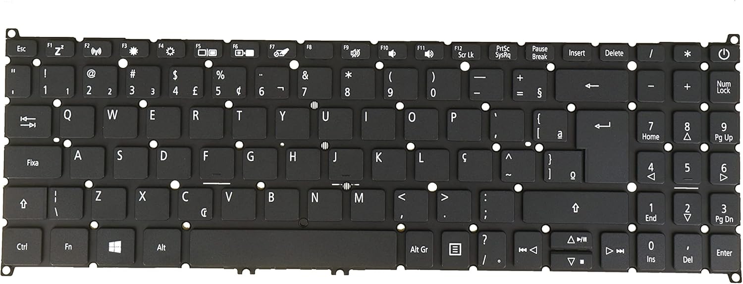 Brazil Portuguese Keyboard for Acer Aspire A315-55K A315-55KG A315-56 A515-43 A515-43G A515-52 A515-52G A515-52K A515-52KG A515-53