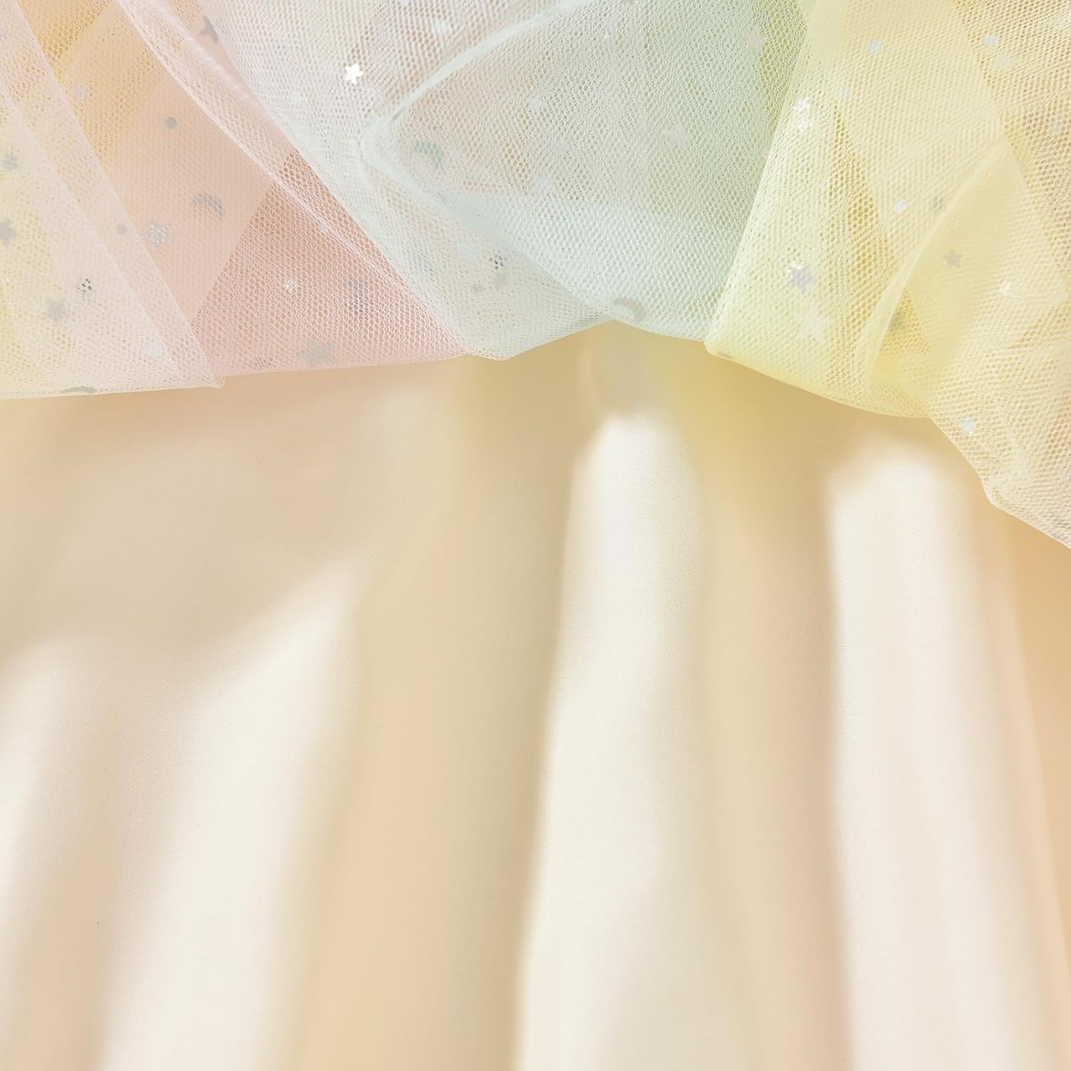 Toddler Girl Long Sleeve Tulle Dress 1-5 Years - Image 5