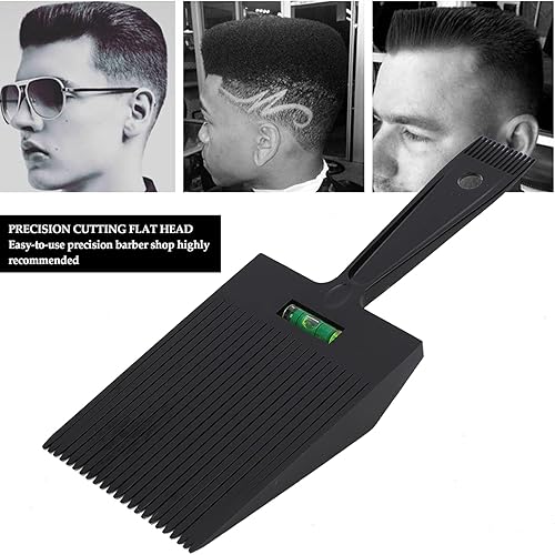 Miniatura 3 de Peine de peluquero desteñido, peine de peluquería, peine de mezcla, peine de posicionamiento, peine superior plano resistente al calor, cortadora de