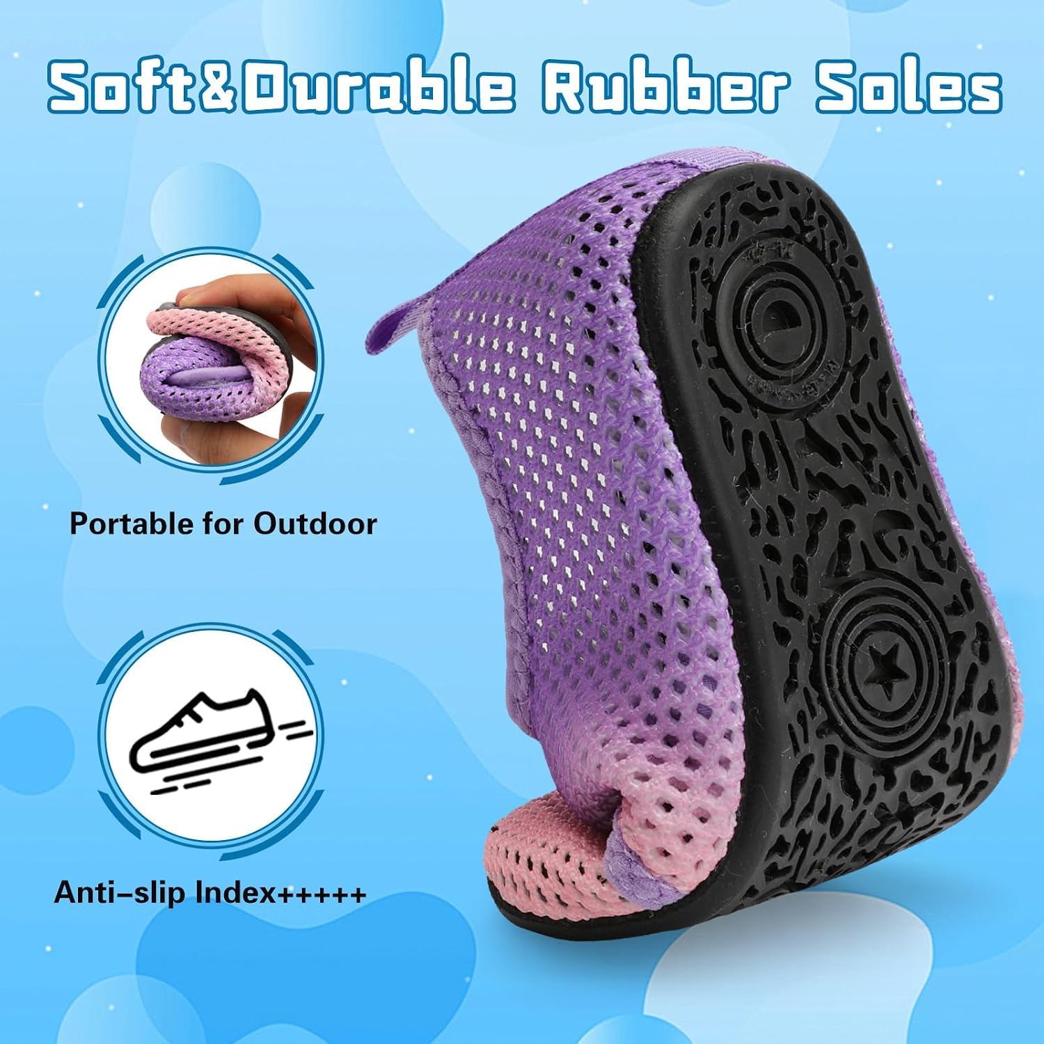 Centipede Demon Kids Water Shoes Boys Girls Breathable Swim Pool Shoes Quick Dry Aqua Shoes Toddler Aqua Socks Barefoot Beach Shoes Sandals for Outdoor Water Sports Little/Big Kids