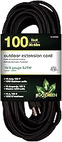 Vista 9 de Go Green Power Inc. (GG-13800BK) - Cable de extensión 14/3 SJTW para exteriores; color negro, 100 pies