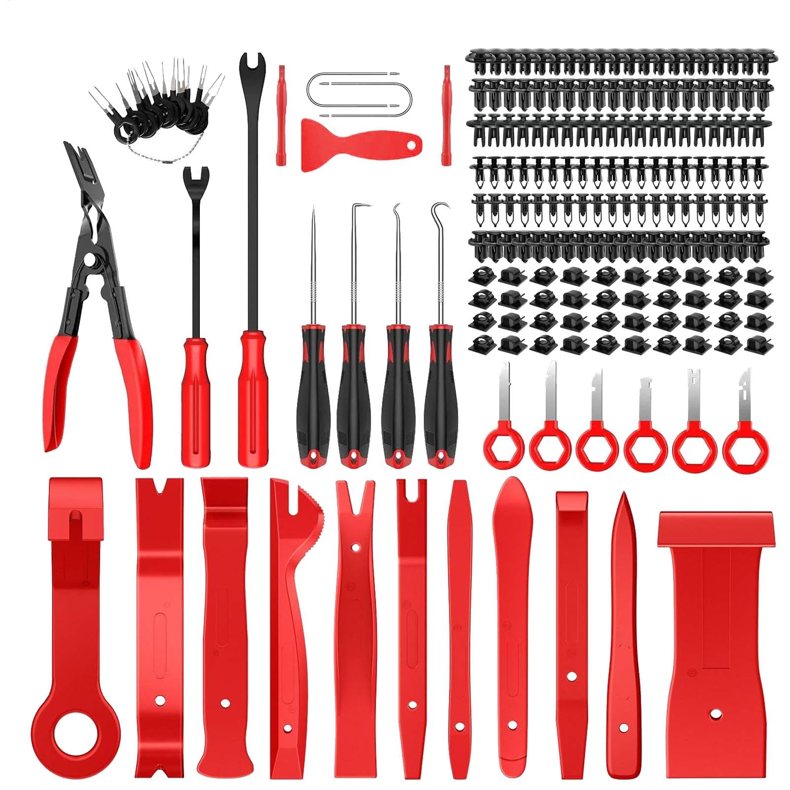 Kit de herramientas de extracción automotriz de herramientas PRY 200 piezas