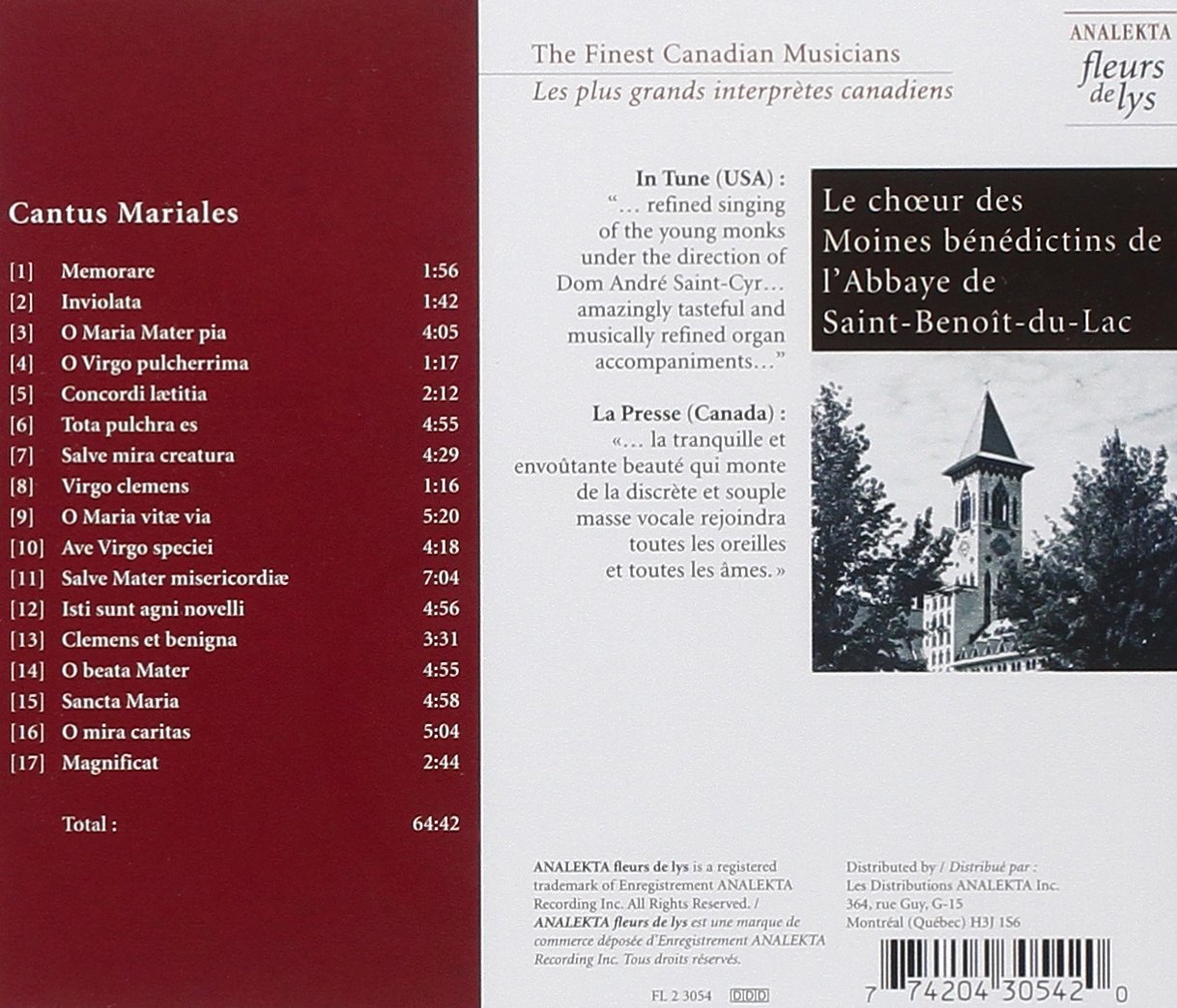 Cantus Mariales: Chants Sacres Du Moyen