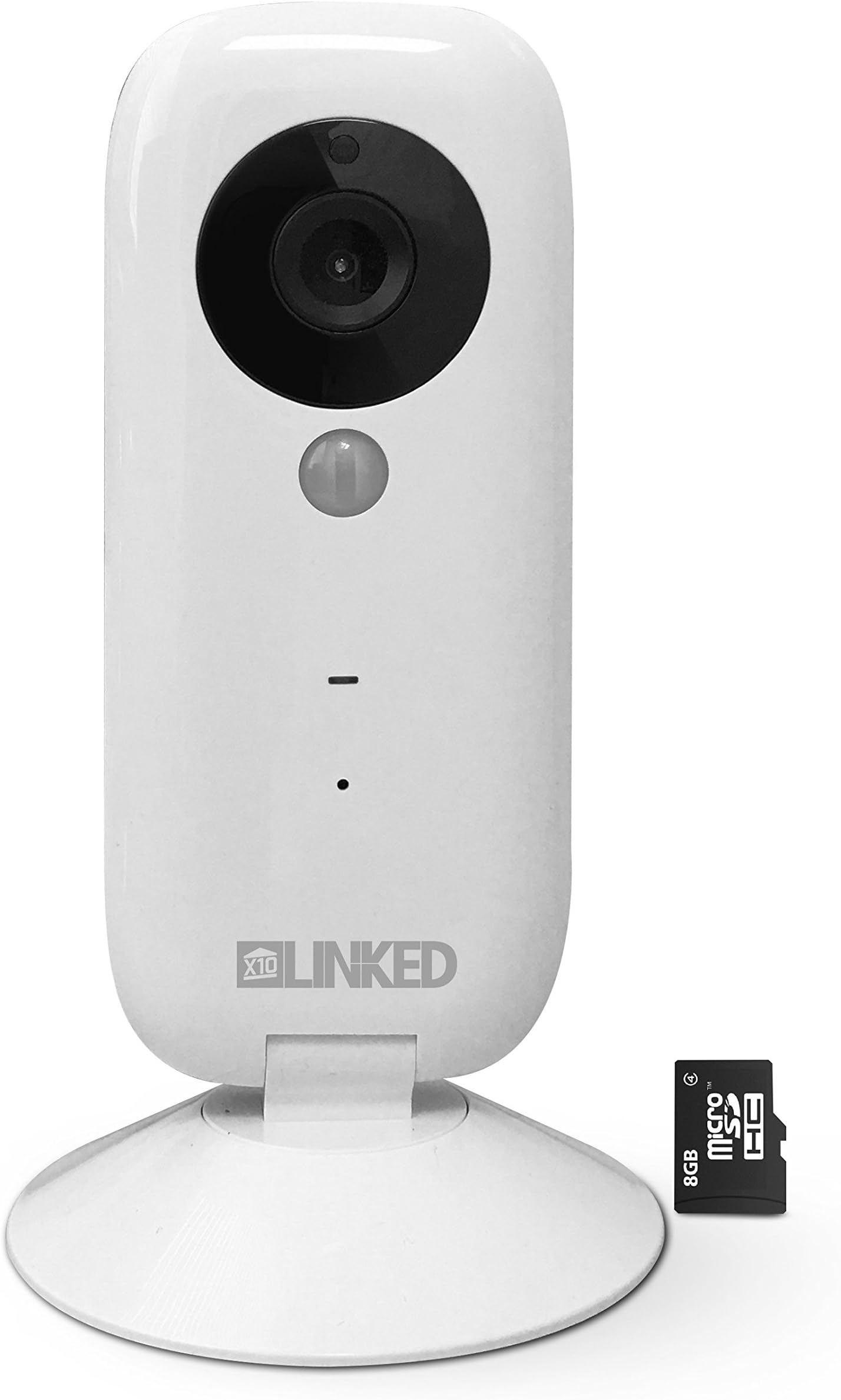 X10 LINKED LI2 Wireless IP Camera, Baby Monitor and Home Security Cam, 720P HD, P2P Network Camera, Video Monitoring and Recording, Night Vision. Compatible with iphone, android. 8GB SD card INCLUDED.