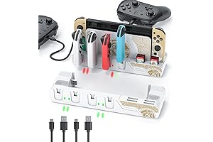 Switch Controller Charging Dock Compatible with Nintendo Switch