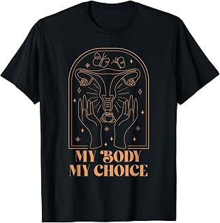 My Body My Choice Abortion is Healthcare Pro Choice Floral T-Shirt