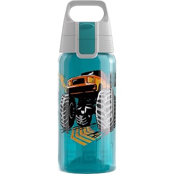 SIGG   Viva One   Children's Drinking Bottle Suitable for Carbonated Drinks Leak-Proof Dishwasher-Safe BPA-Free for Sports and School 0.5 L