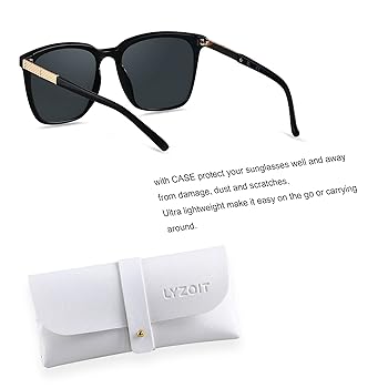ブラックオーバーサイズサングラス Amazon | Zeque(ゼクー) 偏光サングラス OPA(オーパ) F-1915